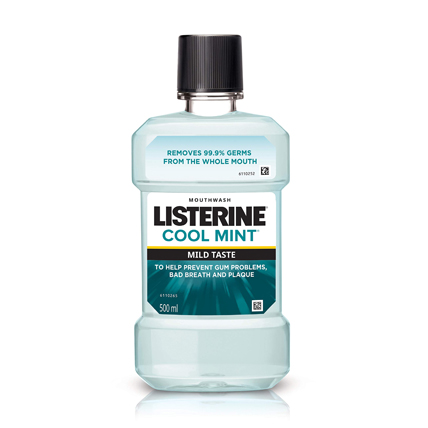 Listerine Mouth Wash Cool Mint Mild Taste